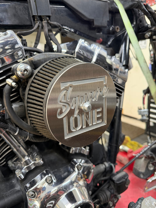 Square One air cleaner cover